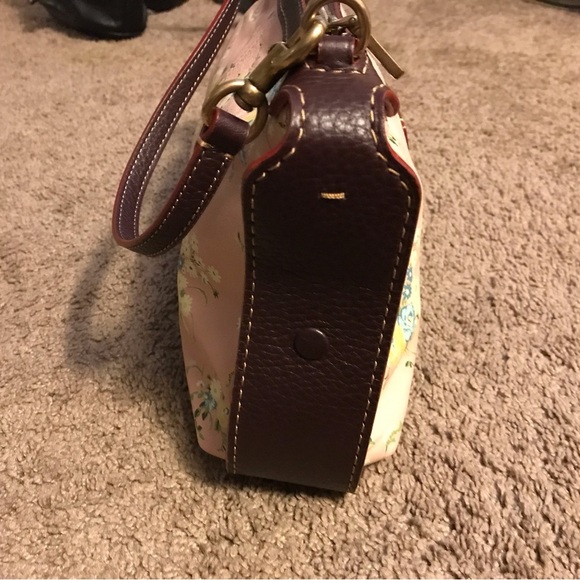 Coach Floral Purse Hobo Handbag K1780-86760 - Picture 4 of 7